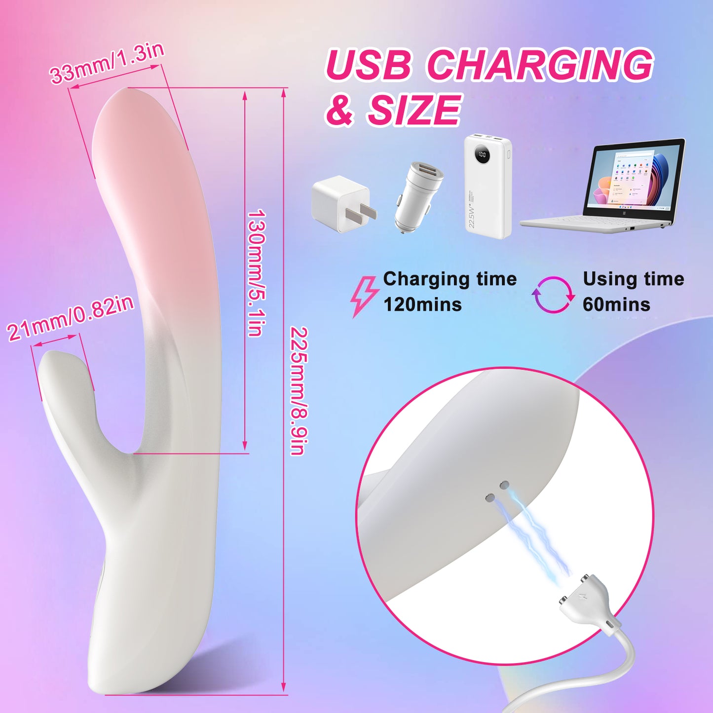 Sex Rabbit Vibrater Waterproof Realistic Sextoy