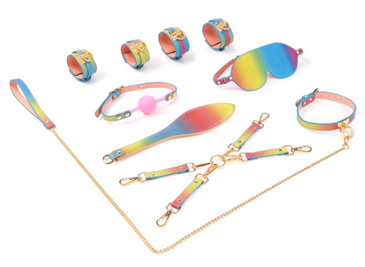 Rainbow Collection BDSM Bondage Kit