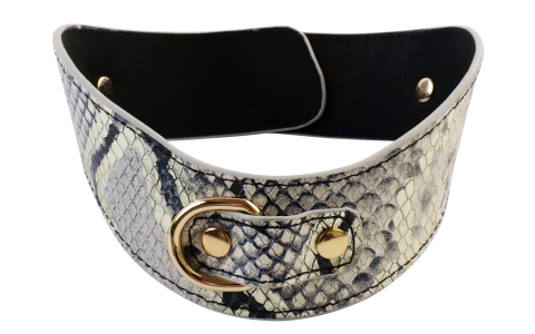 Snake Skin Pattern Collar AS-C2001