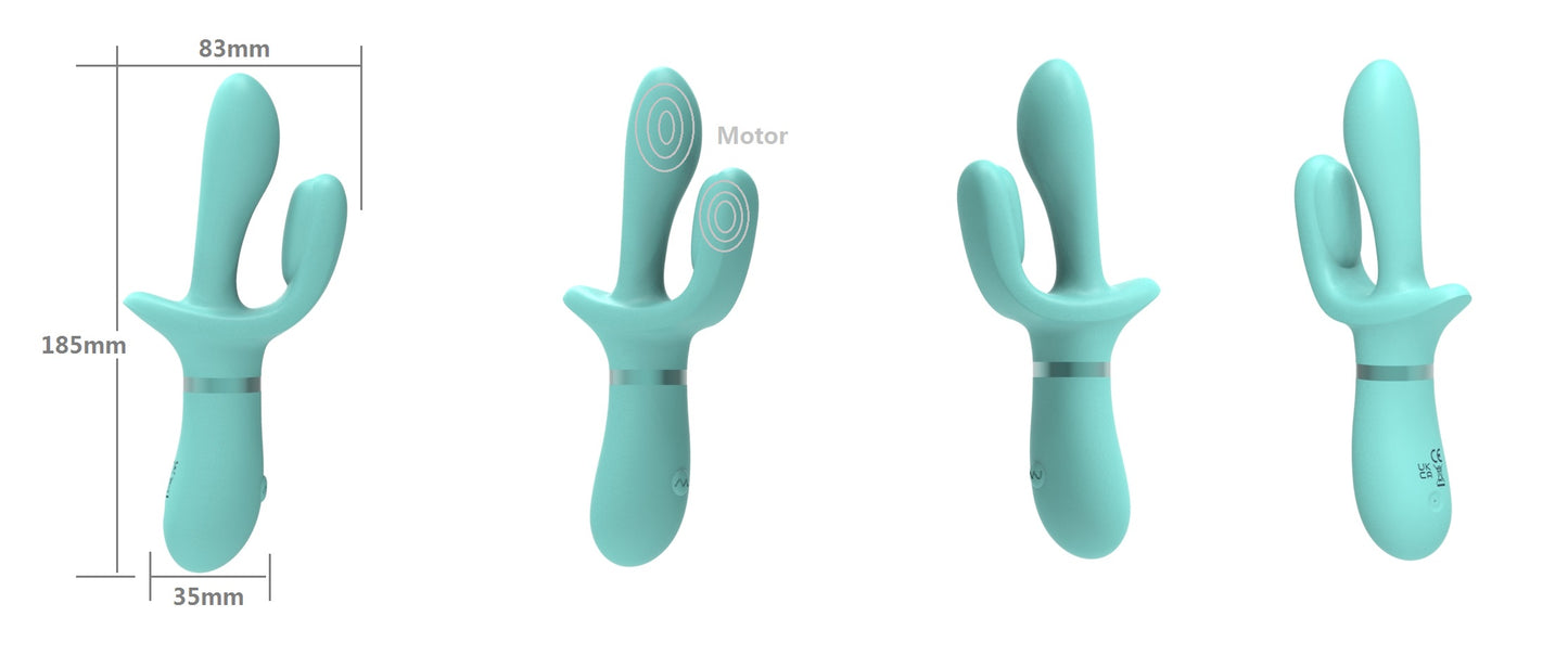 Dual Vibrating Sex Toy Vibrater