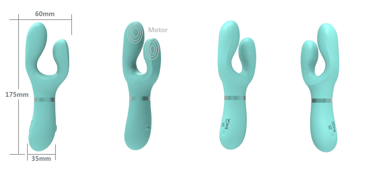 Dual Vibrating Rabbit Sex Toy